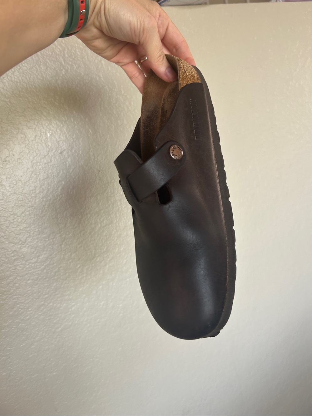 Birkenstocks Boston Brown Oiled Leather Size 39 - Picture 6 of 10